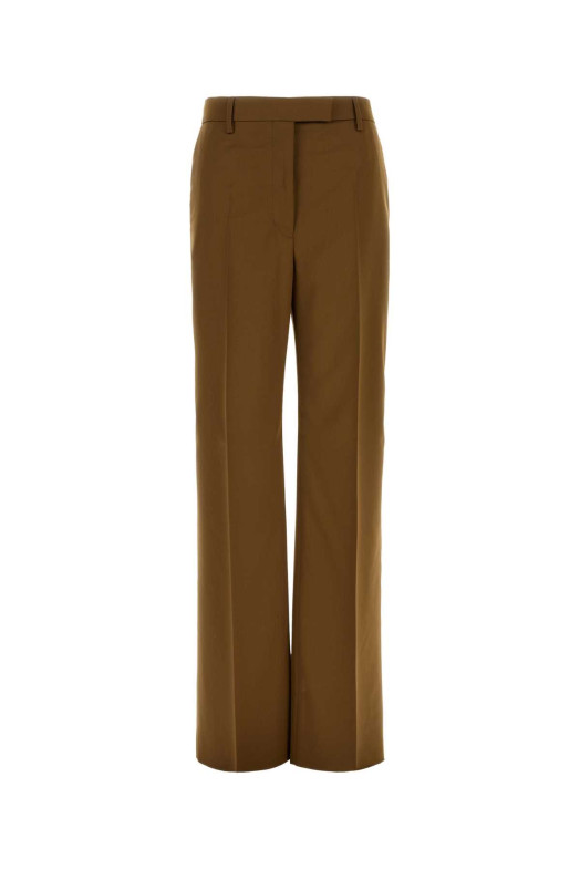 Brown wool blend pant SALVATORE FERRAGAMO (13H458795829)