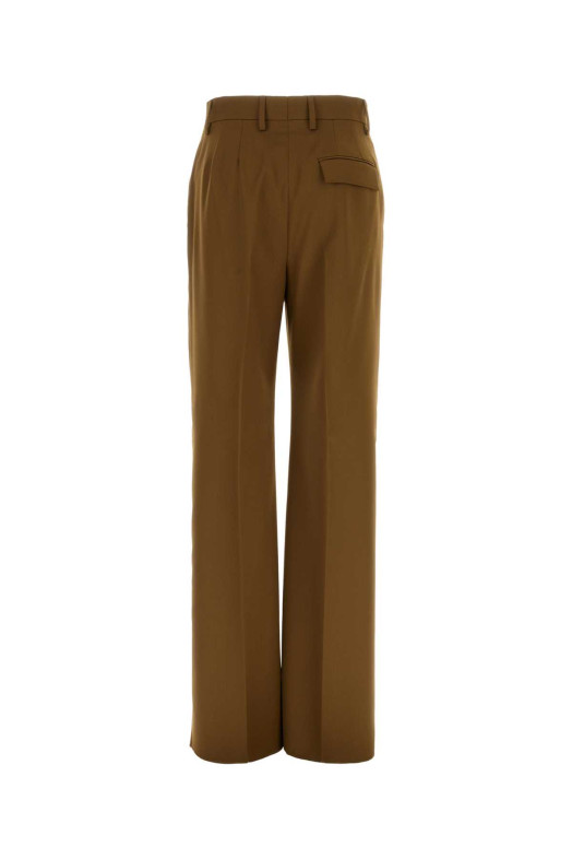Brown wool blend pant SALVATORE FERRAGAMO (13H458795829)