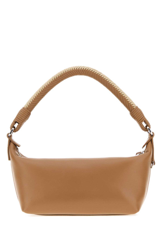 Мини-сумка через плечо «Cala» из верблюжьей кожи LOEWE (A120HPLX03)