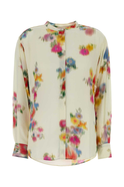 Printed crepe Catchell shirt ISABEL MARANT ETOILE (CH0080FAD3J02E)