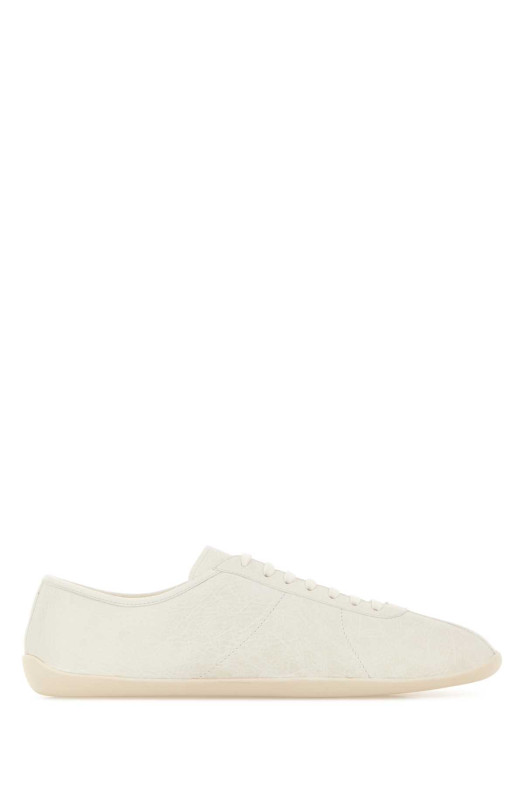Белые кожаные кроссовки Clement от THE ROW (F2162L1B)