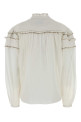 White cotton blend Doane blouse ISABEL MARANT ETOILE (HT0914FBB3J04E)