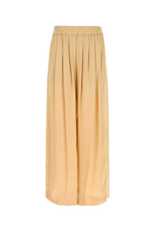 Peach satin Nolia wide-leg pant ISABEL MARANT (PA0716FAD3J13I)