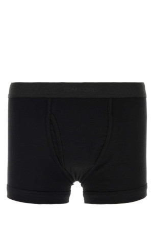 Black stretch cotton boxer TOM FORD (T4LC33040)