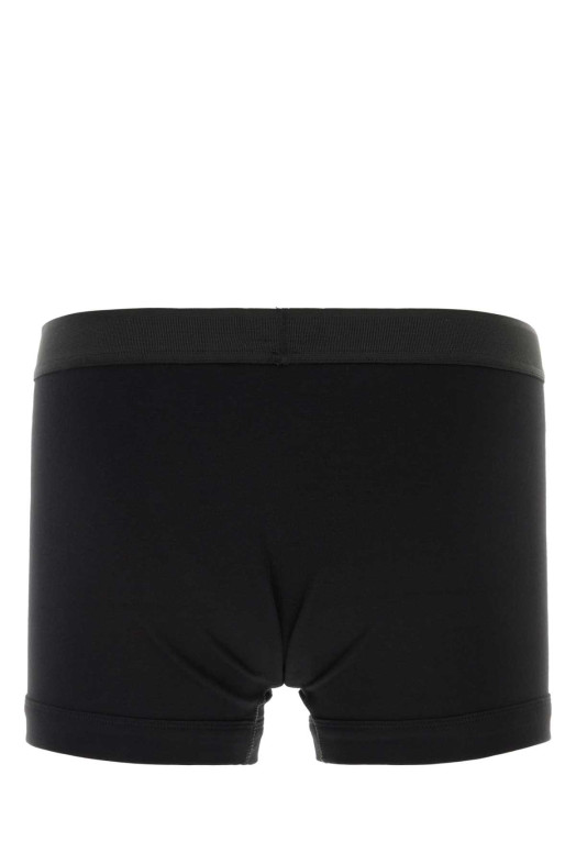 Black stretch cotton boxer TOM FORD (T4LC33040)