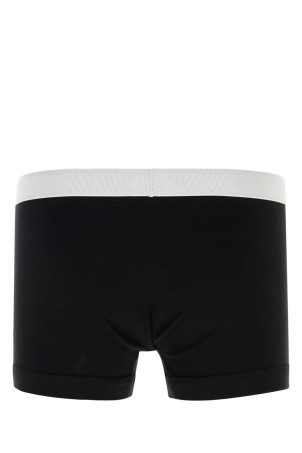 Black stretch cotton boxer set TOM FORD (T4XC32270)