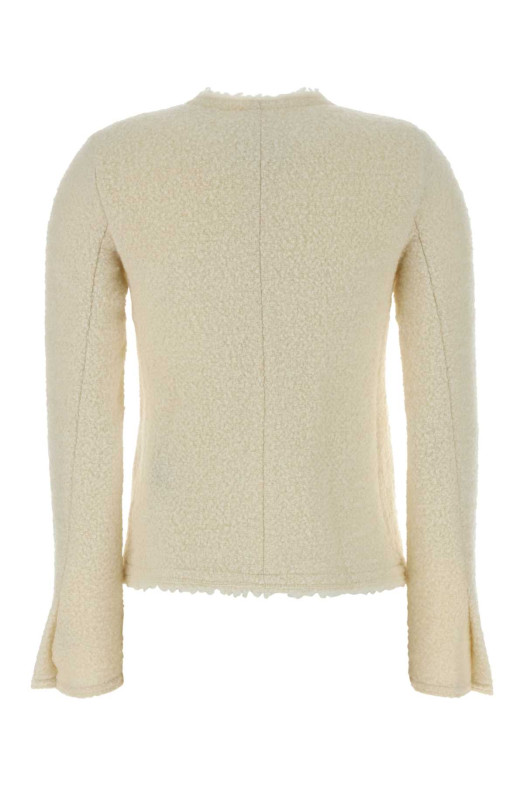 Блейзер ISABEL MARANT кольору «Ivory» з пряжкою Suely (VE0751FAD3E05I)