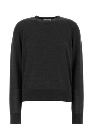 Charcoal cashmere blend Ondre sweater THE ROW (11078Y1001)