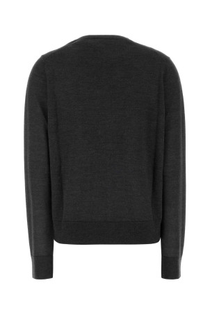 Charcoal cashmere blend Ondre sweater THE ROW (11078Y1001)