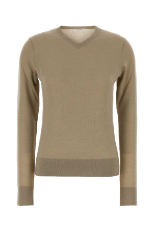 Cappuccino cashmere blend Ondre sweater THE ROW (11078Y1001)