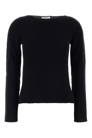 Black cotton blend Omiko sweater Black THE ROW (11080Y1002)
