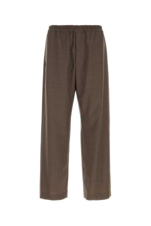 Chocolate wool Ari pant THE ROW (1206W4599)