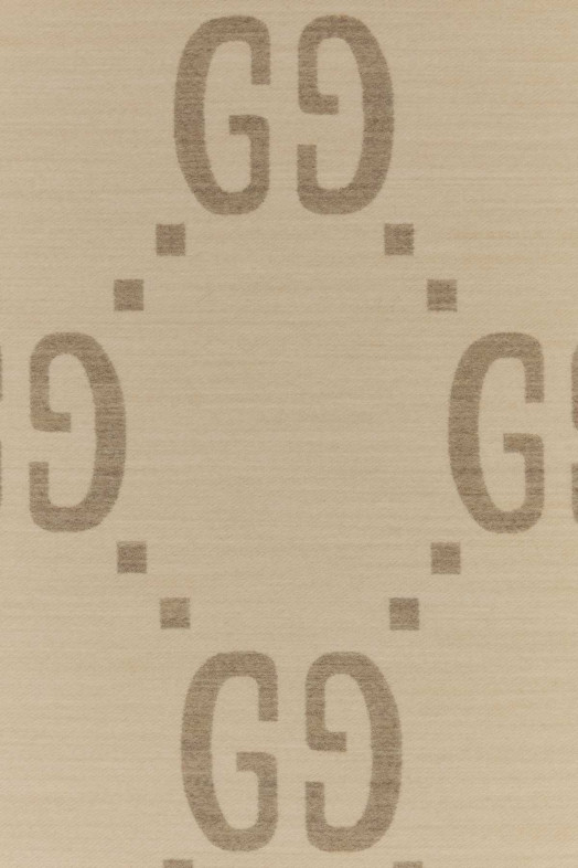 Вишитий шарф із вовняної суміші GUCCI (4955924G350)