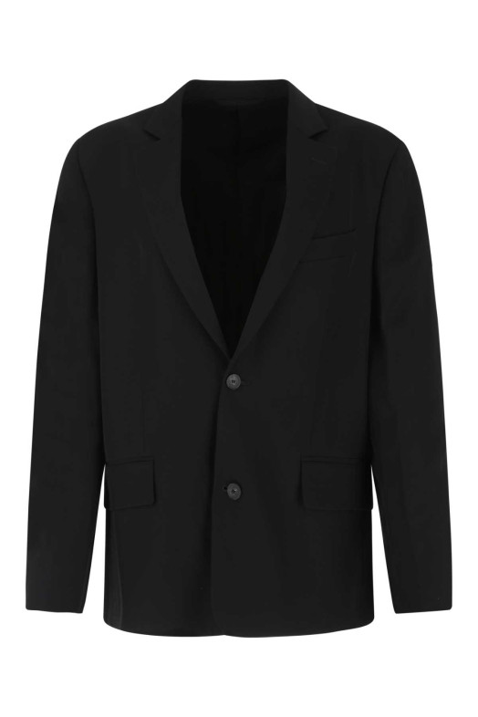 Black viscose blazer Black BALENCIAGA (674431TJO25)