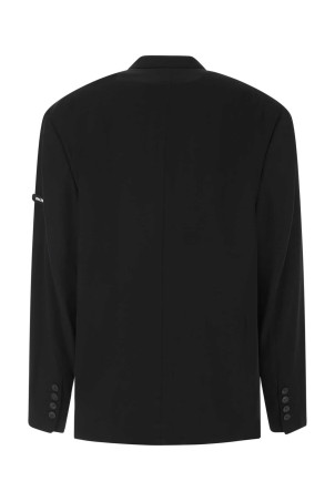 Black viscose blazer Black BALENCIAGA (674431TJO25)