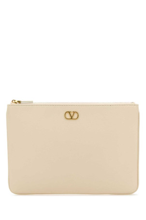 Ivory leather pouch VALENTINO GARAVANI (6W2P0AK4SNP)