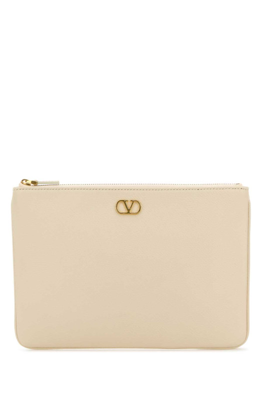 Ivory leather pouch VALENTINO GARAVANI (6W2P0AK4SNP)