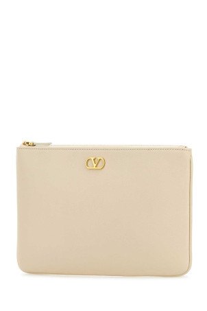 Ivory leather pouch VALENTINO GARAVANI (6W2P0AK4SNP)