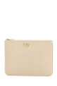 Ivory leather pouch VALENTINO GARAVANI (6W2P0AK4SNP)