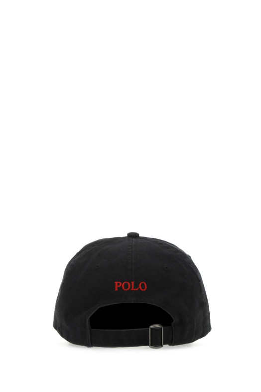 Black cotton baseball cap Green POLO RALPH LAUREN (710548524)