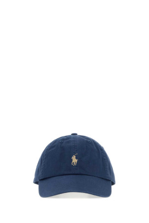 Navy blue cotton baseball cap Blue POLO RALPH LAUREN (710667709)