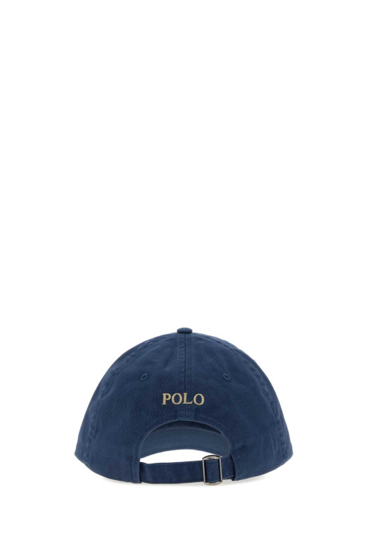 Navy blue cotton baseball cap Blue POLO RALPH LAUREN (710667709)