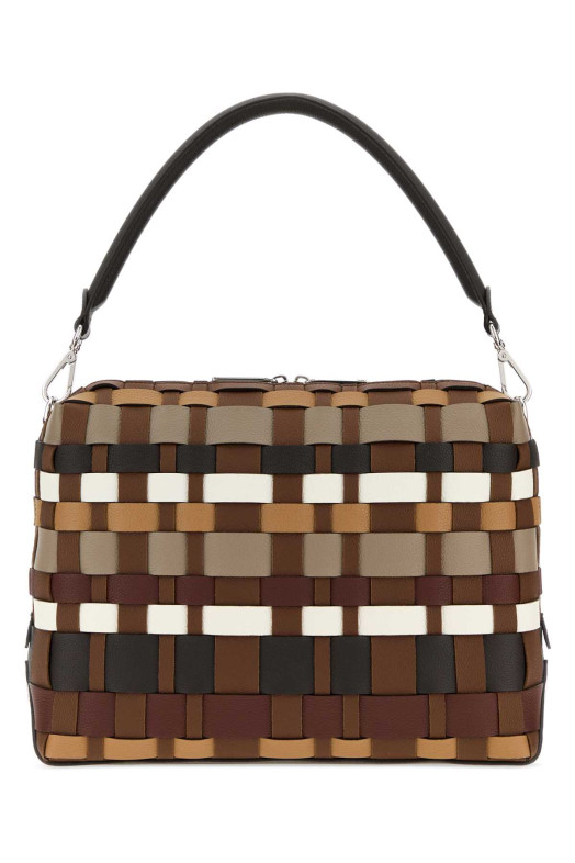 Велика різнокольорова шкіряна сумка для покупок Fendi Lui від FENDI (7VA667AW37)