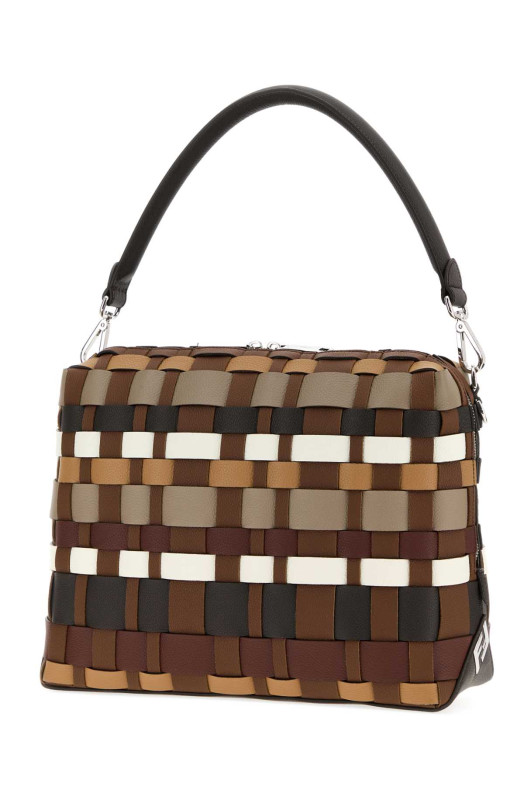 Велика різнокольорова шкіряна сумка для покупок Fendi Lui від FENDI (7VA667AW37)
