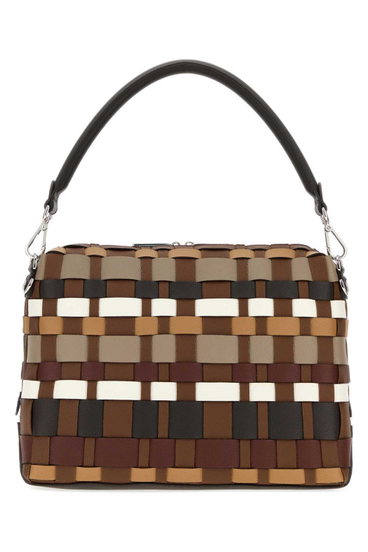 Велика різнокольорова шкіряна сумка для покупок Fendi Lui від FENDI (7VA667AW37)