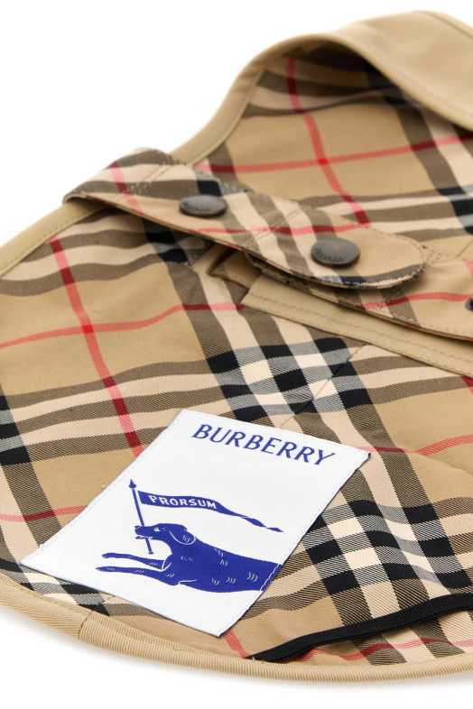 Бежева тканинна шлейка для собак BURBERRY (8120539)