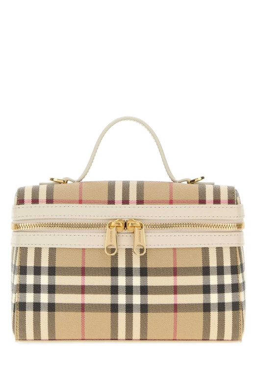 Printed canvas Vanity Check  handbag BURBERRY (8125135)