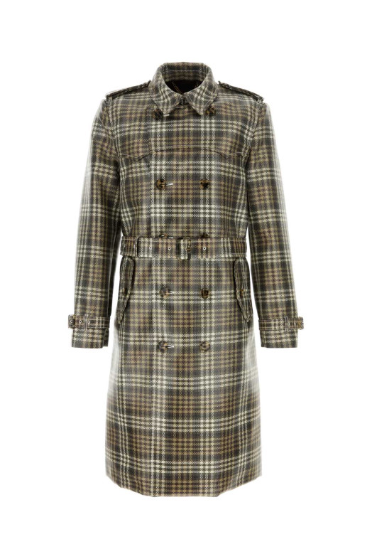 Тренч Foxfield з вишитим жакардовим візерунком від BURBERRY (8125430)