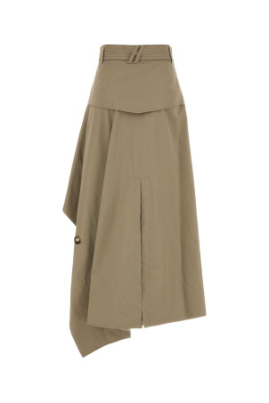 Cappuccino gabardine skirt BURBERRY (8127157)