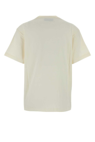 Ivory cotton oversize t-shirt GUCCI (837959XJHQY)