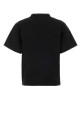 Чорна бавовняна футболка Black BALENCIAGA (850990TUVE4)