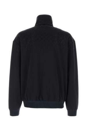 Midnight blue tech jersey sweatshirt GUCCI (852675XJHML)