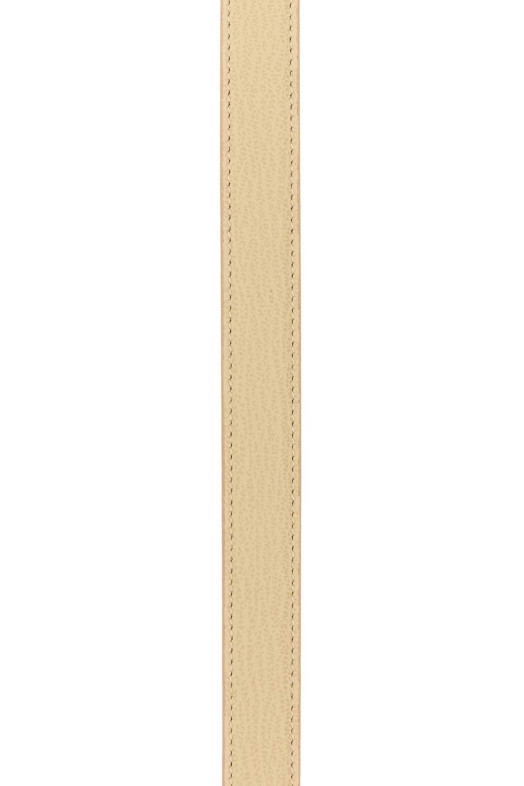 Pastel yellow leather GG Marmont belt GUCCI (864433AAGR4)