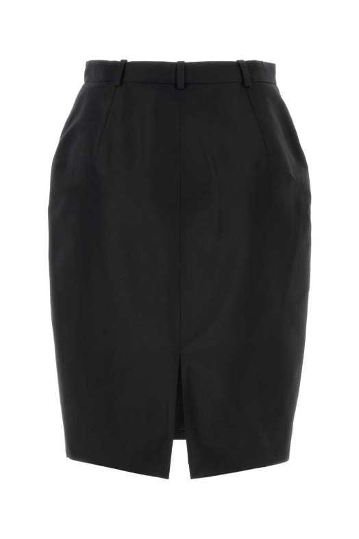 Чорна спідниця з файлю, GUCCI (865111ZAU9E)