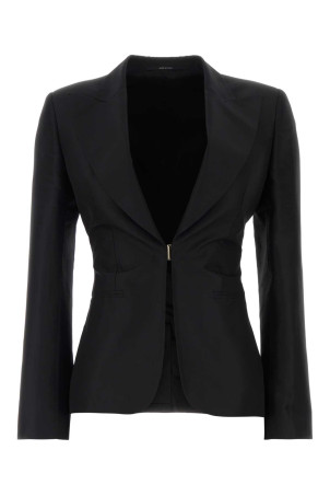 Black faille blazer Black GUCCI (870960ZAU9E)