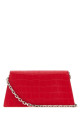 Red leather mini Skull crossbody bag ALEXANDER MCQUEEN (8746981HBT2)