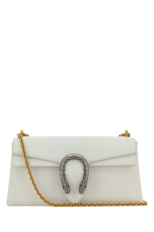 Біла шкіряна сумка через плече Dionysus від GUCCI (874735AAGD5)