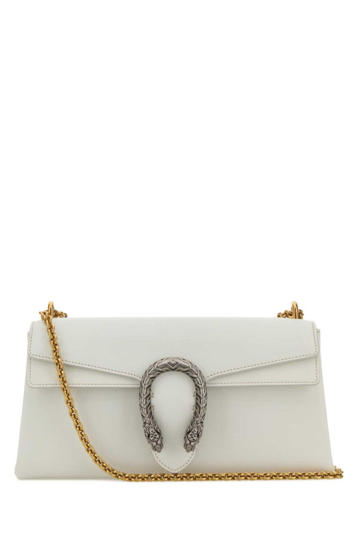 Біла шкіряна сумка через плече Dionysus від GUCCI (874735AAGD5)