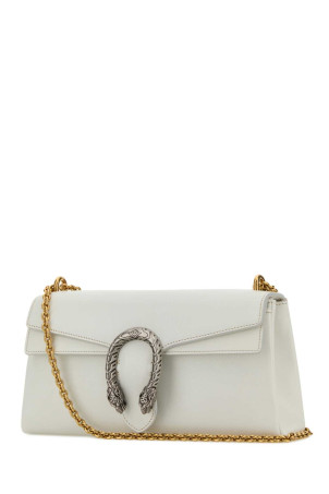 Біла шкіряна сумка через плече Dionysus від GUCCI (874735AAGD5)