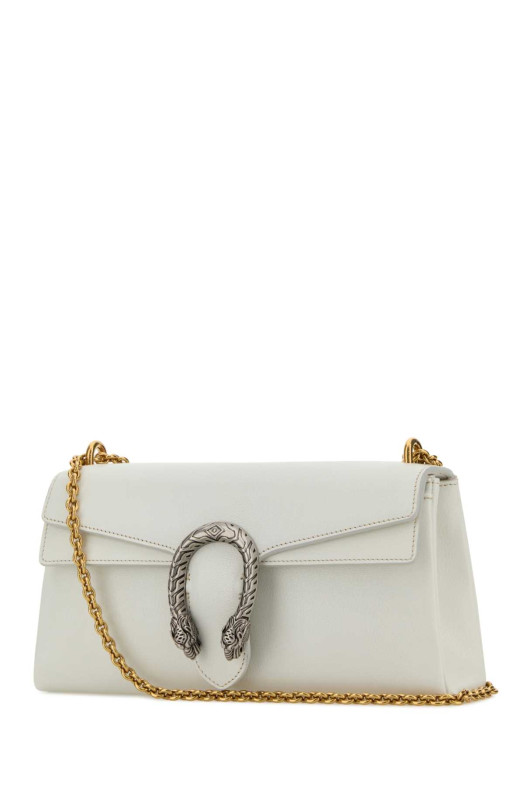 Біла шкіряна сумка через плече Dionysus від GUCCI (874735AAGD5)