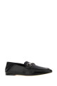 Black leather Jordaan Soft loafers Black GUCCI (875158AAFQB)