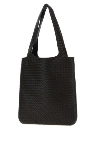 Dark brown leather Veneto shoulder bag BOTTEGA VENETA (876338V5KD0)