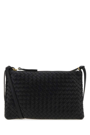 Black leather small clutch BOTTEGA VENETA (876625V0HW0)