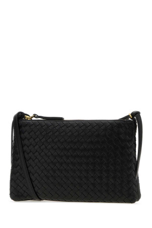 Black leather small clutch BOTTEGA VENETA (876625V0HW0)