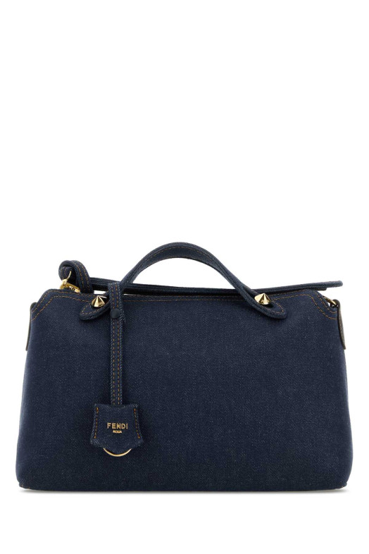Джинсова двостороння сумочка середнього розміру By The Way від FENDI (8BL155AWPO)