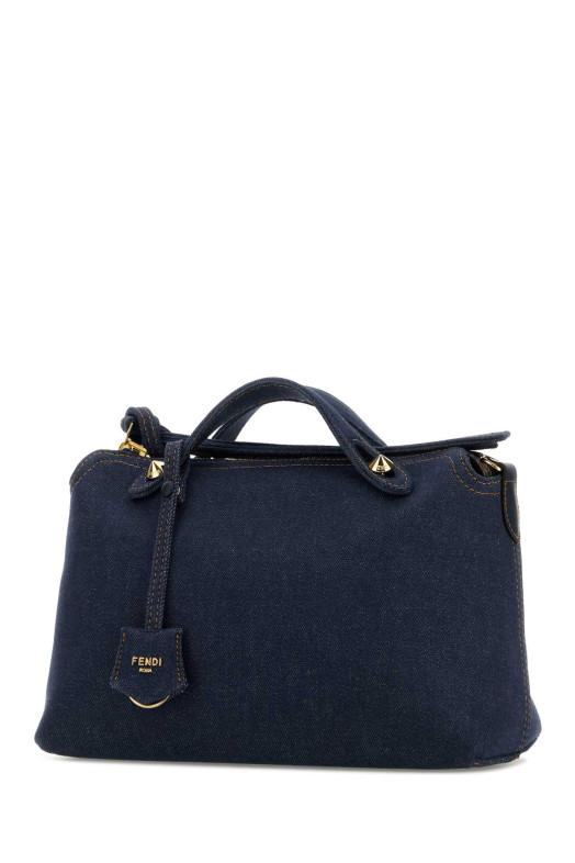 Джинсова двостороння сумочка середнього розміру By The Way від FENDI (8BL155AWPO)